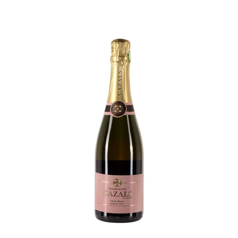 Bottiglia di Claude Cazals Cuvée Rosée, Sboccatura 2023 Bottiglia di Claude Cazals Cuvée Rosée, Sboccatura 2023