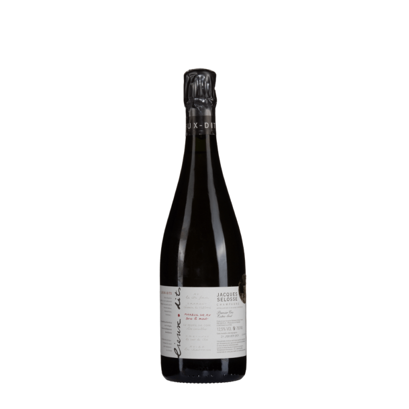 Bottiglia di champagne Jacques Selosse Sous Le Mont Sboccatura 2022 da 0.75l Bottiglia di champagne Jacques Selosse Sous Le Mont Sboccatura 2022 da 0.75l