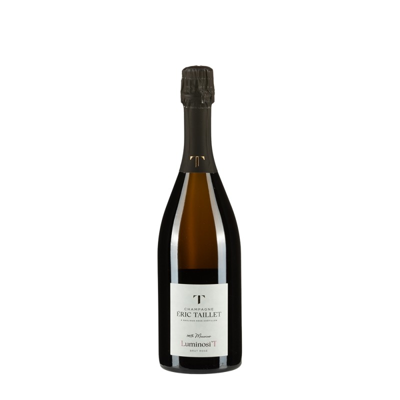 Bottiglia di Eric Taillet Luminosi't Brut Rosè Bottiglia di Eric Taillet Luminosi't Brut Rosè