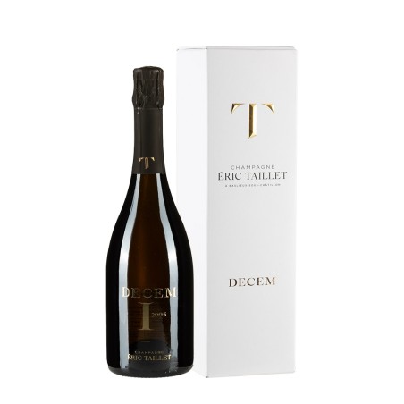 Bottiglia di Eric Taillet DECEM Ⅰ 2005 con astuccio