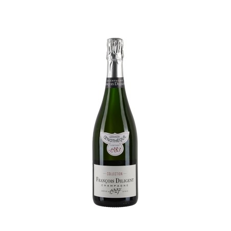 Bottiglia di Francois Diligent Oenothèque 1983, sboccatura 2024, 100% Chardonnay Brut Nature