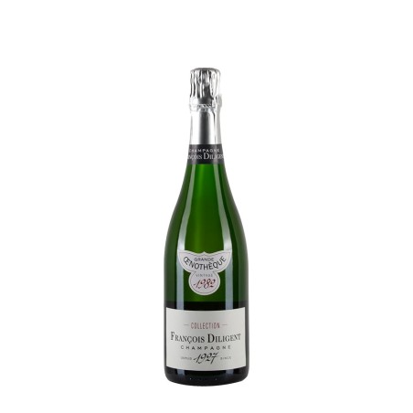 Bottiglia di Francois Diligent Oenothèque 1982, sboccatura 2024, 100% Chardonnay Brut Nature