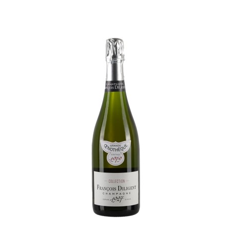 Bottiglia di Francois Diligent Oenothèque 1979, sboccatura 2024, 100% Chardonnay Brut Nature