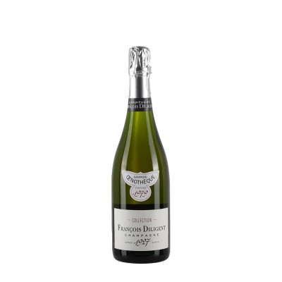 Bottiglia di Francois Diligent Oenothèque 1979, sboccatura 2024, 100% Chardonnay Brut Nature