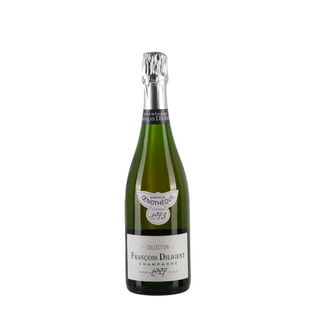 Bottiglia di Francois Diligent Oenothèque 1975, sboccatura 2024, 100% Chardonnay Brut Nature
