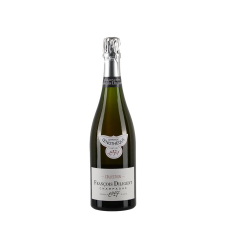 Bottiglia di Francois Diligent Oenothèque 1971, sboccatura 2024, 100% Chardonnay Brut Nature