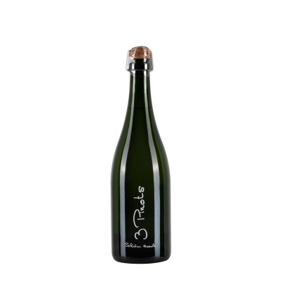 Bottiglia di Francois Diligent 3 Pinots Nature, sboccatura 2023