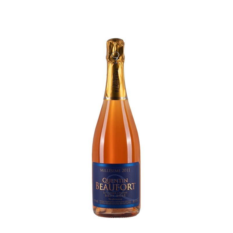 Bottiglia di Quentin Beaufort La Grande Charme Rosè 2011 Bottiglia di Quentin Beaufort La Grande Charme Rosè 2011