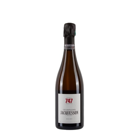 Bottiglia di champagne Jacquesson Cuvée n.747 da 0.75l