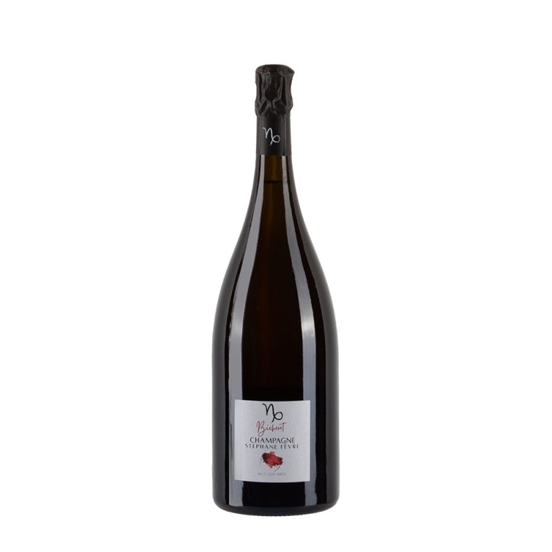 Magnum di Champagne Stéphane Fèvre Bicheret, 100% Pinot Noir Biologico, Non filtrato. Magnum di Champagne Stéphane Fèvre Bicheret, 100% Pinot Noir Biologico, Non filtrato.