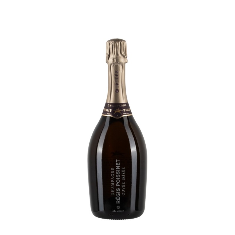 Bottiglia di champagne Regis Poissinet Cuvée Irizée Meunier Bottiglia di champagne Regis Poissinet Cuvée Irizée Meunier