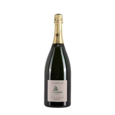 Magnum di Champagne De Sousa Blanc De Blancs Réserve 1.5l