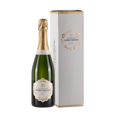 Bottiglia di Champagne Alfred Gratien Brut Con astuccio