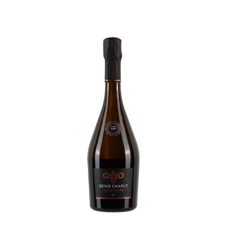Bottiglia di champagne Denis Chaput Frates Templi anno 2015