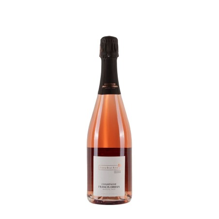 Bottiglia di champagne Francis Orban Extra Brut Rosè
