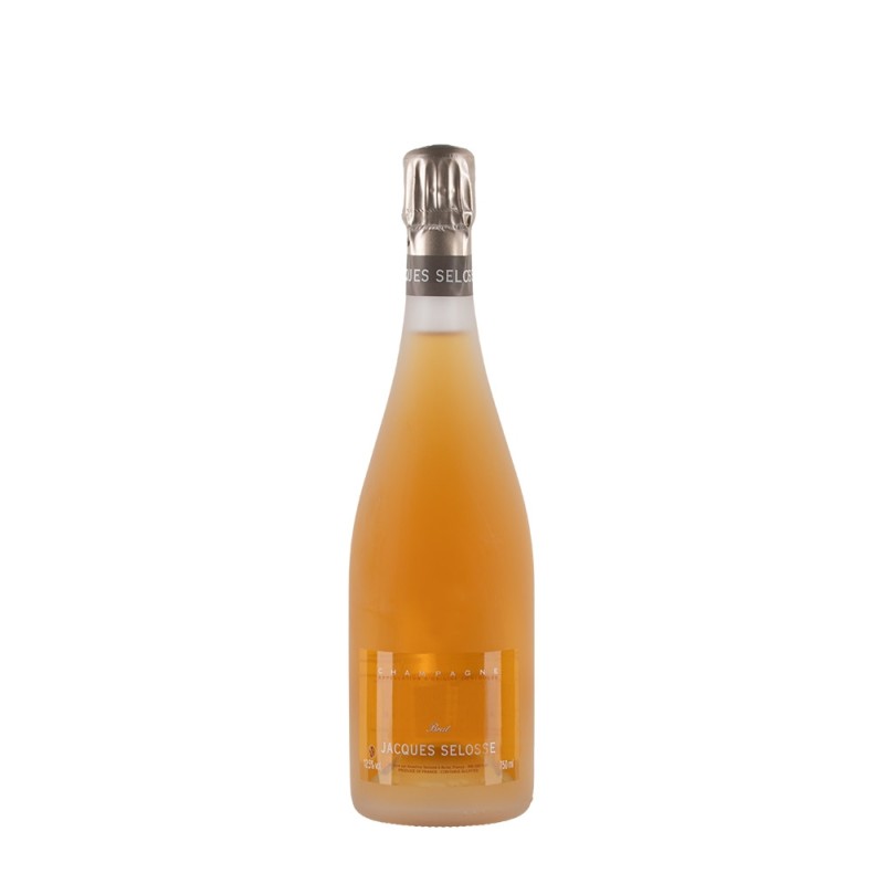 Bottiglia di champagne Jacques Selosse Rosé sboccatura 2021 da 0.75l Bottiglia di champagne Jacques Selosse Rosé sboccatura 2021 da 0.75l