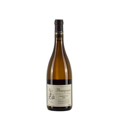 Bottiglia di vino bianco Domaine Moutard Bourgogne Chardonnay 2022 da 0.75l