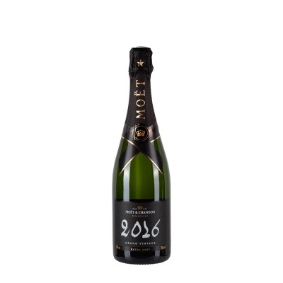 Bottiglia di champagne Moet & Chandon Grand Vintage 2016 da 0.75l