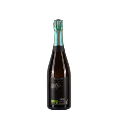 Retro Bottiglia di champagne Marguet Chouilly 2019 da 0.75l