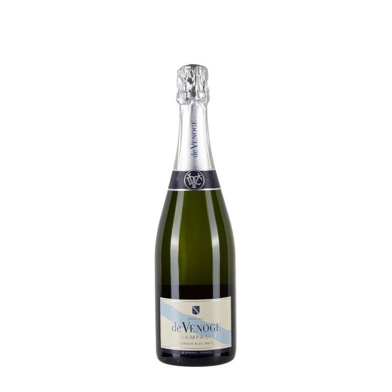 Bottiglia di champagne De Venoge Cordon Bleu Brut da 0.75l Bottiglia di champagne De Venoge Cordon Bleu Brut da 0.75l