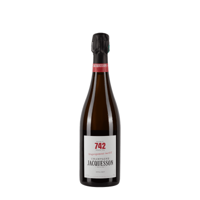 Bottigia di Champagne Jacquesson Cuvée n.742 DT da 0.75l