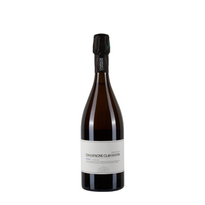 Bottiglia di champagne Clandestin Boreal R19 Sboccatura 2023 da 0.75l
