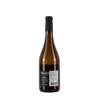 Retro Bottiglia di vino bianco Mas de L'oncle Elegance 2018 Bio da 0.75l