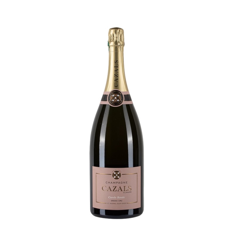 Magnum di champagne Claude Cazals Cuvée Rosée da 1.5l