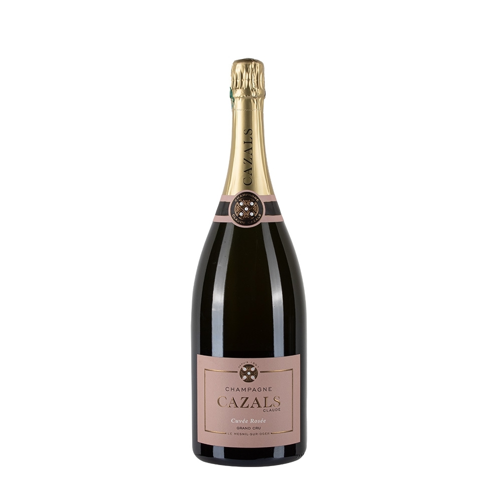 Magnum di champagne Claude Cazals Cuvée Rosée da 1.5l