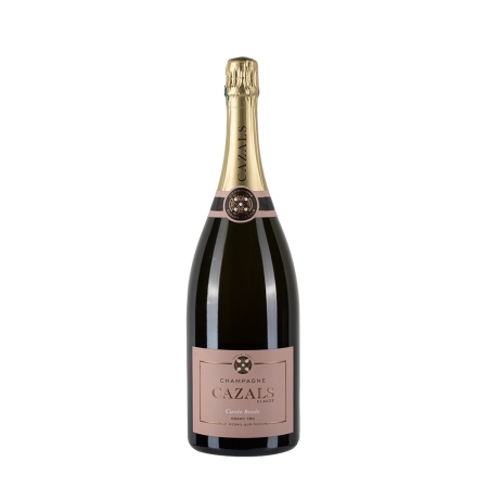 Magnum di champagne Claude Cazals Cuvée Rosée da 1.5l
