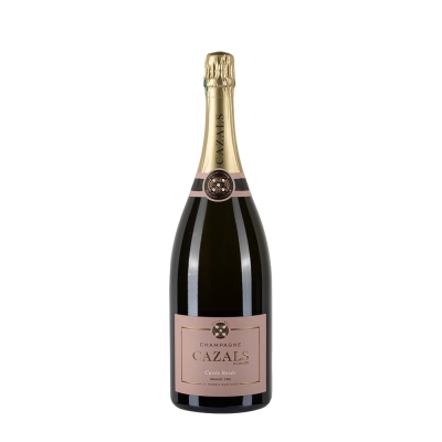 Magnum di champagne Claude Cazals Cuvée Rosée da 1.5l