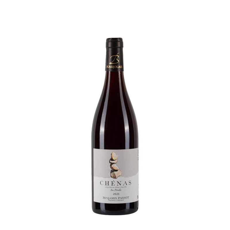 Bottiglia di vino rosso Benjamin Passot Chenas en Perelle 2021 da 0.75l Bottiglia di vino rosso Benjamin Passot Chenas en Perelle 2021 da 0.75l