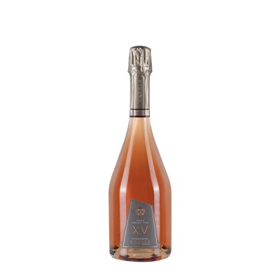 Bottiglia di champagne Claude Cazals Cuvée Rosée XV