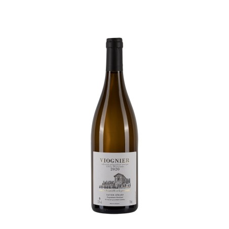 Bottiglia di Rodano Bianco Xavier Gérard Viognier 2020 da 0.75l