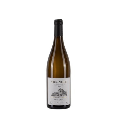 Bottiglia di Rodano Bianco Xavier Gérard Viognier 2020 da 0.75l