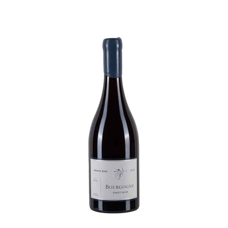 Bottiglia di borgogna rosso Arnaud Ente Bourgogne Pinot Noir 2016 da 0.75l