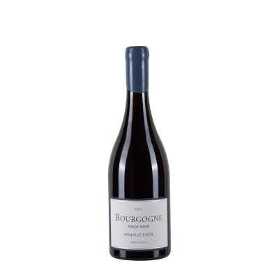 Bottiglia di borgogna rosso Arnaud Ente Bourgogne Pinot Noir 2017 da 0.75l