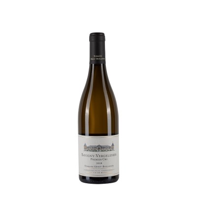 Bottiglia di borgogna bianco Domaine Genot Boulanger Savigny-Vergelesses 2018