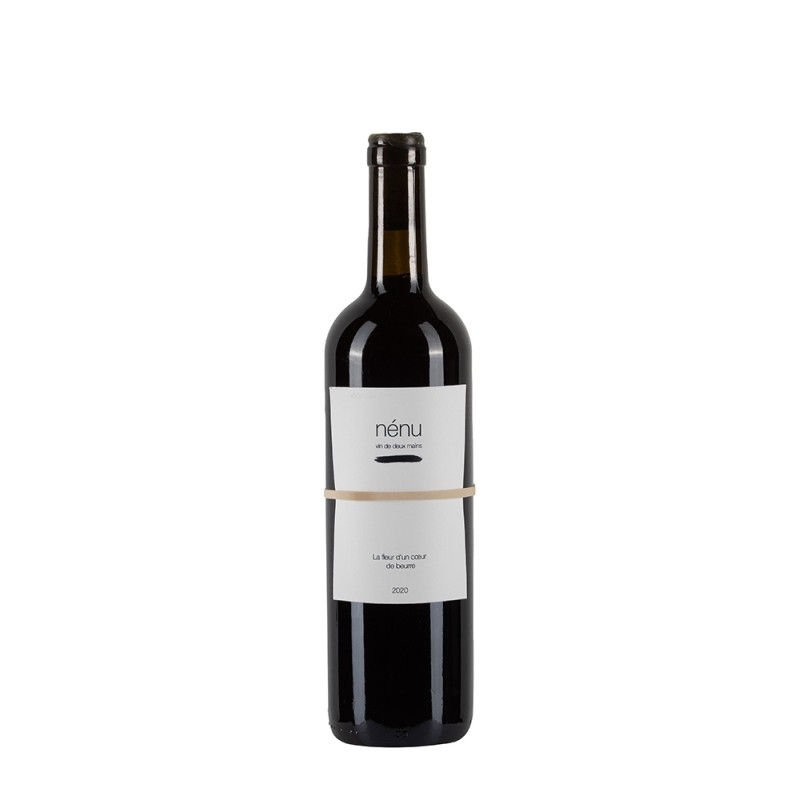 Bottiglia di vino rosso Nénu le fleur d'un coeur de beurre 2020 da 0.75l Bottiglia di vino rosso Nénu le fleur d'un coeur de beurre 2020 da 0.75l