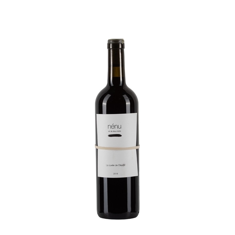 Bottiglia di vino rosso Nénu La cuvée de Claude 2019 Vin de deux Mins da 0.75l Bottiglia di vino rosso Nénu La cuvée de Claude 2019 Vin de deux Mins da 0.75l