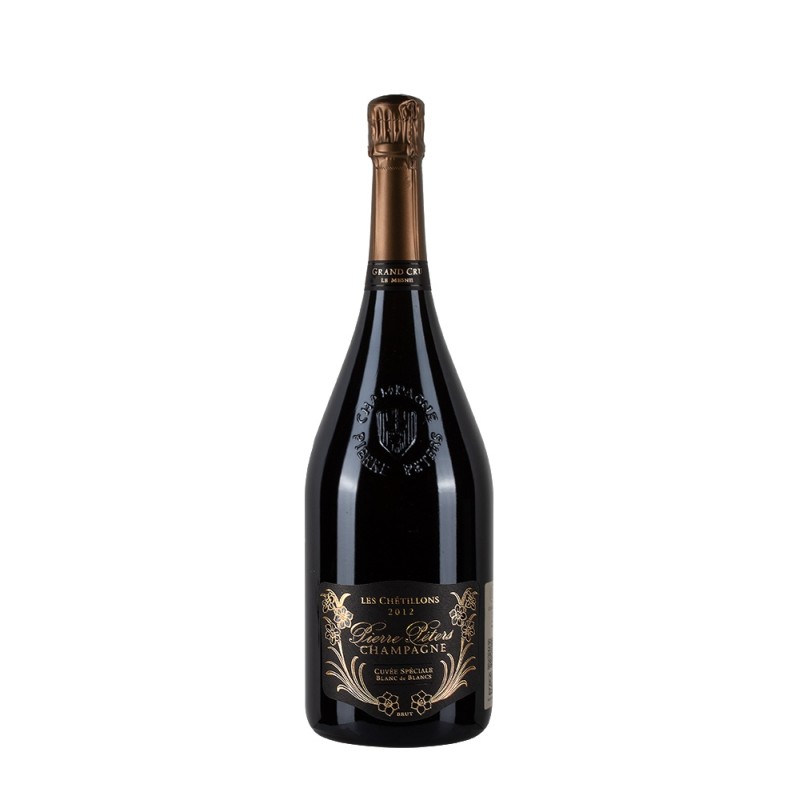 Magnum di champagne Champagne Pierre Péters les Chétillons 2012 Cuvée spéciale da 1.5l Magnum di champagne Champagne Pierre Péters les Chétillons 2012 Cuvée spéciale da 1.5l