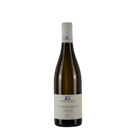 Bottiglia di Borgogna bianco Jérome Galeyrand Bourgogne Aligoté 2021 Alligotay da 0.75l