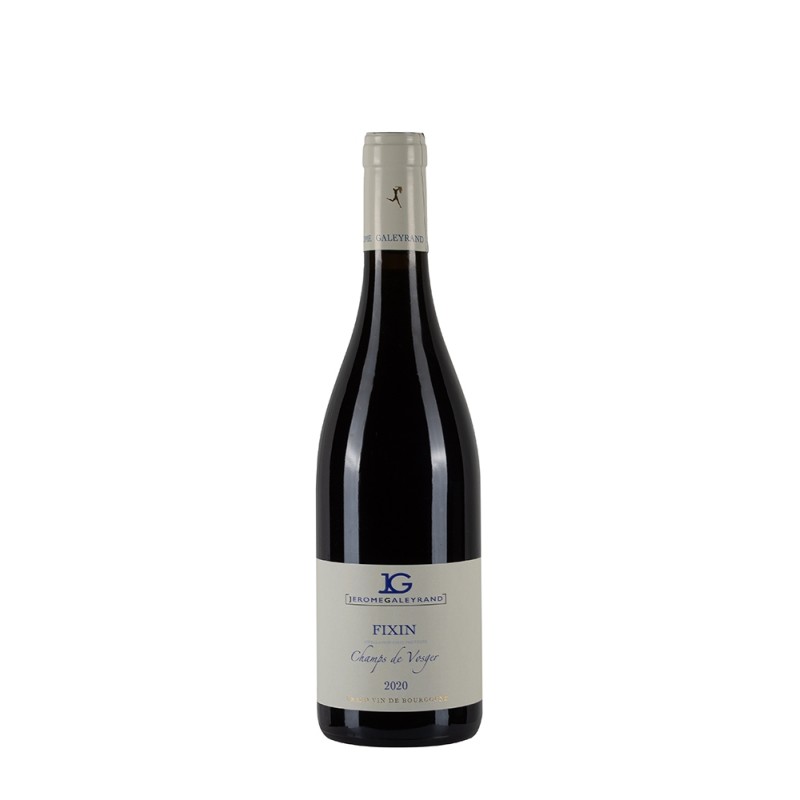 Bottiglia di borgogna rosso Jérome Galeyrand Fixin Rouge 2020 Champ De Vosger da 0.75l Bottiglia di borgogna rosso Jérome Galeyrand Fixin Rouge 2020 Champ De Vosger da 0.75l