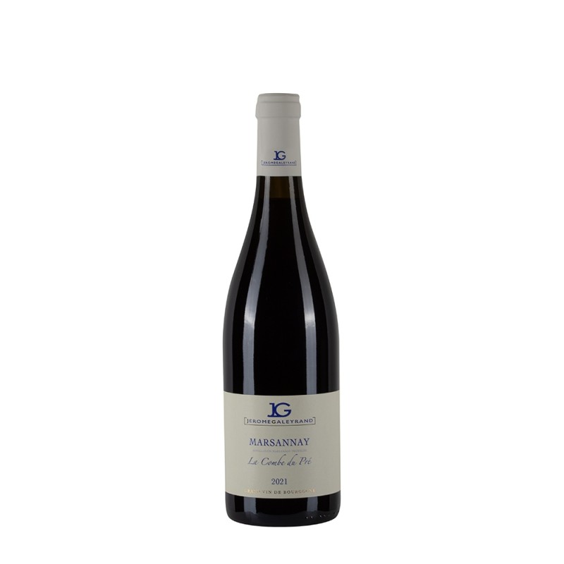 Bottiglia di Borgogna rosso Jérome Galeyrand Marsannay Rouge 2021 La Combe du Pre da 0.75l Bottiglia di Borgogna rosso Jérome Galeyrand Marsannay Rouge 2021 La Combe du Pre da 0.75l