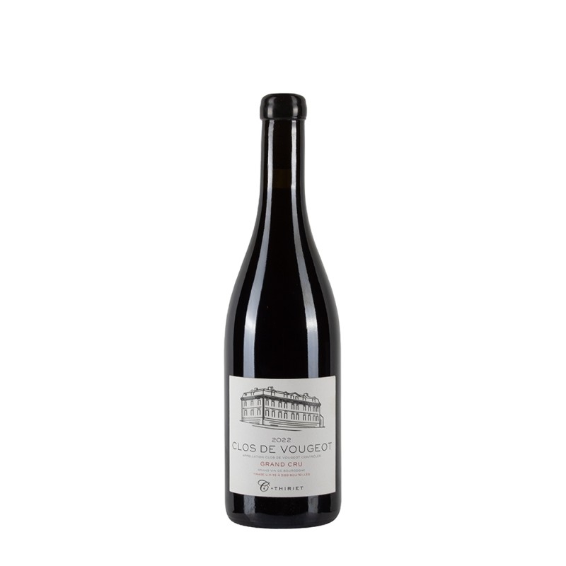 Bottiglia di Borgogna rosso Thiriet Clos De Vougeot 2022 da 0.75l Bottiglia di Borgogna rosso Thiriet Clos De Vougeot 2022 da 0.75l