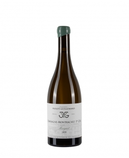 Bottiglia di borgogna bianco Violot-Guillemard Chassagne Montrachet 2020 Morgeot da 0.75l