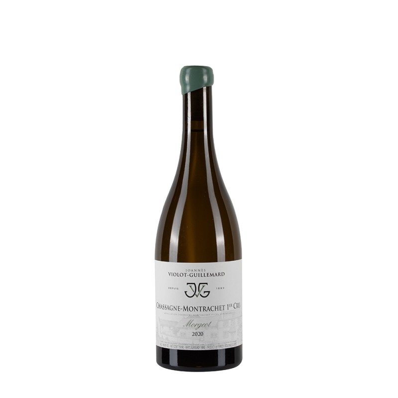 Bottiglia di borgogna bianco Violot-Guillemard Chassagne Montrachet 2020 Morgeot da 0.75l Bottiglia di borgogna bianco Violot-Guillemard Chassagne Montrachet 2020 Morgeot da 0.75l