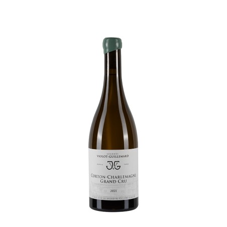 Bottiglia di borgogna bianco Violot-Guillemard Corton Charlemagne 2021 Grand Cru da 0.75l