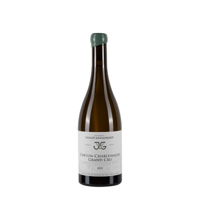 Bottiglia di borgogna bianco Violot-Guillemard Corton Charlemagne 2021 Grand Cru da 0.75l