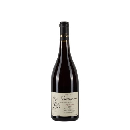 Bottiglia di borgogna rosso Domaine Moutard Bourgogne Pinot Noir 2023 da 0.75l